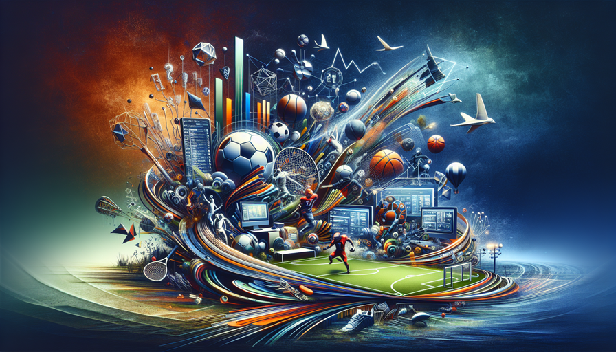 ภาพการแข่งขันกีฬาที่สื่อถึงรายการก่อนแข่งและรายการสด