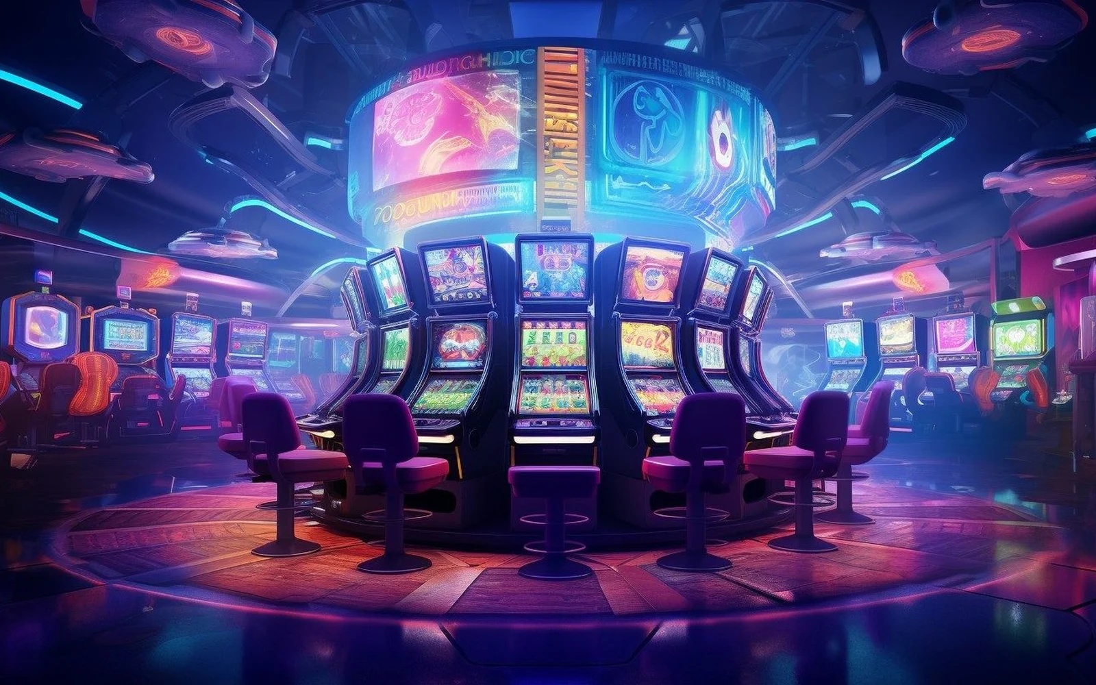 หน้าจอเกมสล็อตที่มีวงล้อและสัญลักษณ์พิเศษสำหรับการเล่นบนมือถือ
